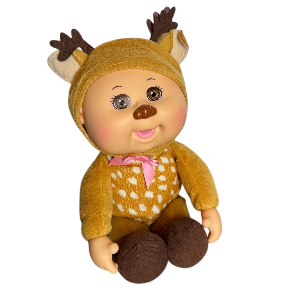 Cabbage Patch Kids Reindeer Doll 2017 Woodland Friend 1978 Replica Vinyl Plush